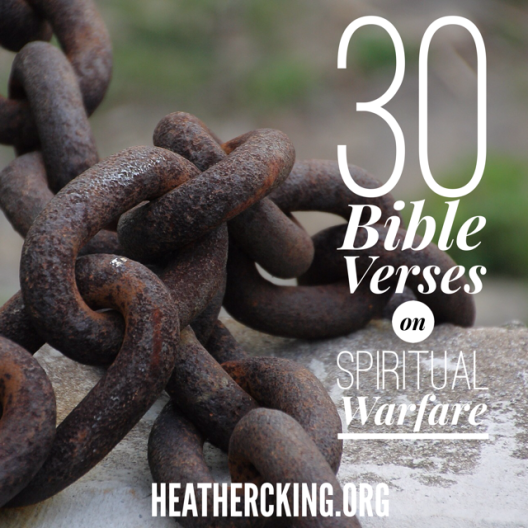 verses about spiritual warfare